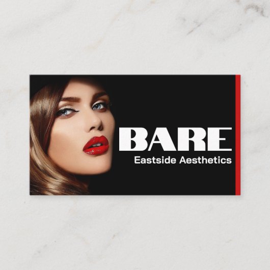 MediSpa esthetica-injector Visitekaartje (Voorkant)