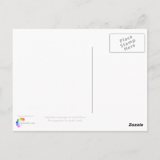 Meditaat Briefkaart (Achterkant)