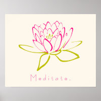 Meditaat. Lotus Flower