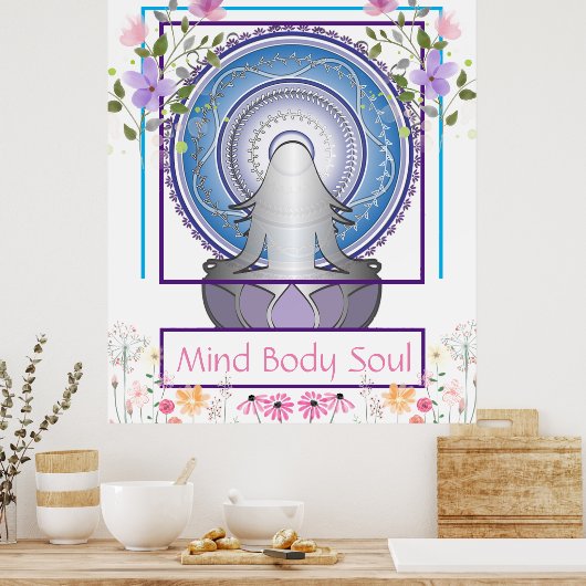 Meditaat Poster (Keuken)