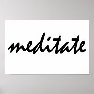 Meditaat Poster