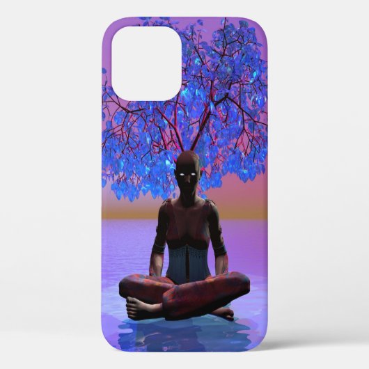 Meditaboom Case-Mate iPhone Case (Achterkant)