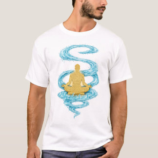 Meditate Ocean Sand Mindfulness T-shirt