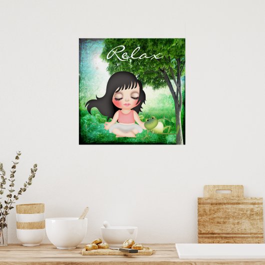 Meditate - SRF Poster (Keuken)