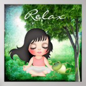 Meditate - SRF Poster (Voorkant)