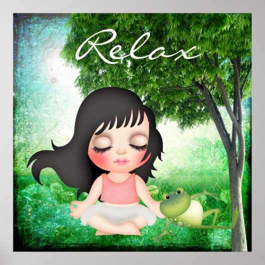 Meditate - SRF Poster (Voorkant)