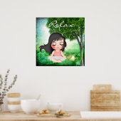 Meditate - SRF Poster (Keuken)