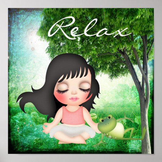 Meditate - SRF Poster (Voorkant)