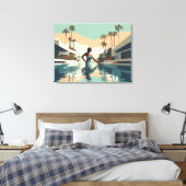 MEDITATIE #1 CANVAS AFDRUK (Insitu (Slaapkamer))