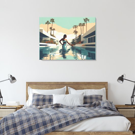 MEDITATIE #1 CANVAS AFDRUK (Insitu (Slaapkamer))