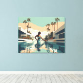 MEDITATIE #1 CANVAS AFDRUK (Insitu (Houten vloer))