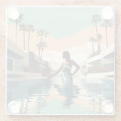 MEDITATIE #1 GLAZEN ONDERZETTER (Achterkant)