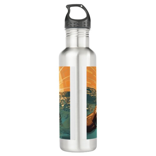 MEDITATIE #2 WATERFLES  (Achterkant)