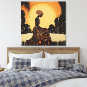 MEDITATIE #3 CANVAS AFDRUK (Insitu (Slaapkamer))