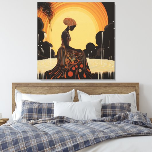 MEDITATIE #3 CANVAS AFDRUK (Insitu (Slaapkamer))