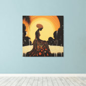 MEDITATIE #3 CANVAS AFDRUK (Insitu (Houten vloer))