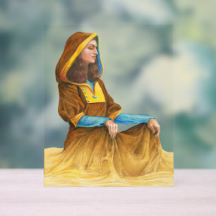 Meditatie Acryl Bord