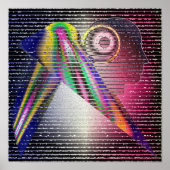 Meditatie Afmetingen Poster (Voorkant)