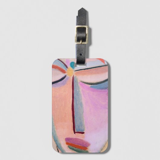 Meditatie Alexej von Jawlensky Figuratieve Kunst Bagagelabel (Voorkant (verticaal))