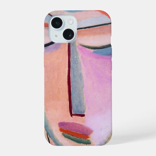 Meditatie Alexej von Jawlensky Figuratieve Kunst iPhone 15 Case (Achterkant)