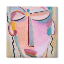 Meditatie Alexej von Jawlensky Figuratieve Kunst