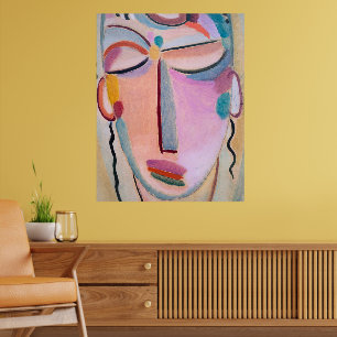 Meditatie Alexej von Jawlensky Figuratieve Kunst Poster