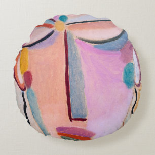 Meditatie Alexej von Jawlensky Figuratieve Kunst Rond Kussen