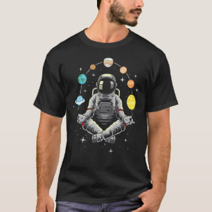 Meditatie Astronaut - Galaxy Spaceman Astronomer T-shirt