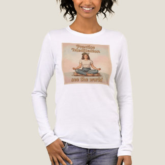Meditatie beoefenen: Zie de Wereld - Tri-Blend Shirt