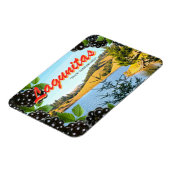 "Meditatie bij Lagunitas" Briefkaart-geïnspireerde Magneet (Linkerzijde)