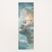 Meditatie bij zonsopgang yogamat (Voorkant)