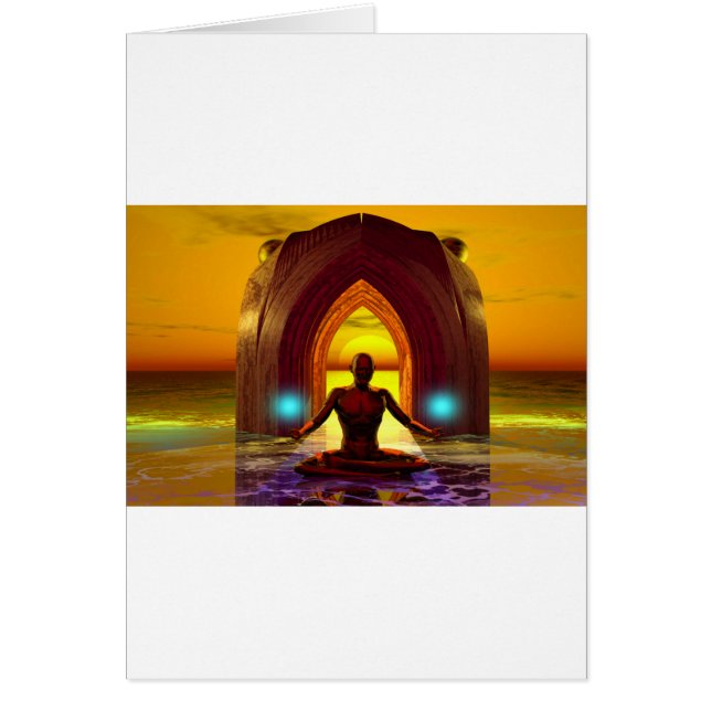 meditatie boeddha (Voorkant)