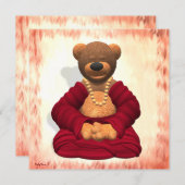 Meditatie Boeddha-Beer (Voorkant / Achterkant)