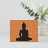 Meditatie Boeddha Briefkaart (Staand voorkant)