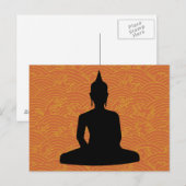Meditatie Boeddha Briefkaart (Voorkant / Achterkant)