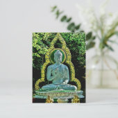 Meditatie Boeddha-Briefkaart Briefkaart (Staand voorkant)