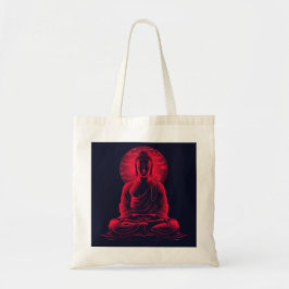 Meditatie Boeddha digitale kunst Tote Bag
