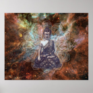 meditatie boeddha poster