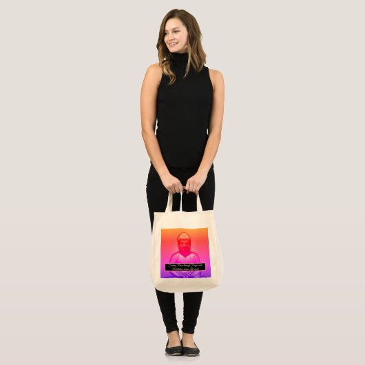 Meditatie Boeddha Tote Bag (Voorkant (model))