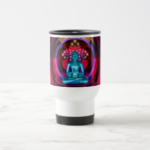 Meditatie boeddha Travel Mug Reisbeker