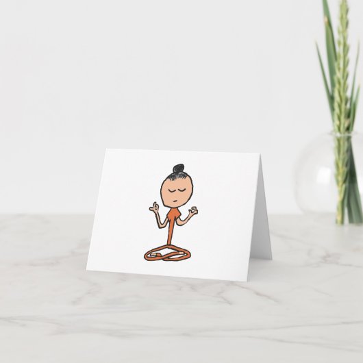 Meditatie boeddhist kaart (Voorkant)