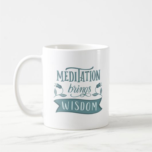 MEDITATIE BRENGT WIJSHEID KOFFIEMOK (Links)