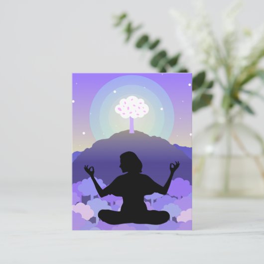 Meditatie Briefkaart (Staand voorkant)