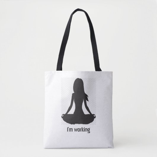 Meditatie Canvas tas (Voorkant)