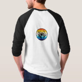 Meditatie de hele tijd - t-shirt (Achterkant)