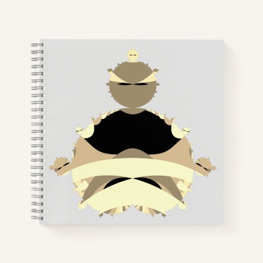 Meditatie Digitale Kunst Notitieboek (Voorkant)