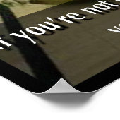 Meditatie Dog Poster (Hoek)