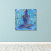 Meditatie door T.Orr Canvas Afdruk (Insitu (Houten vloer))