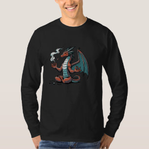 Meditatie Dragon Yoga Pose Relaxing Animal T-shirt