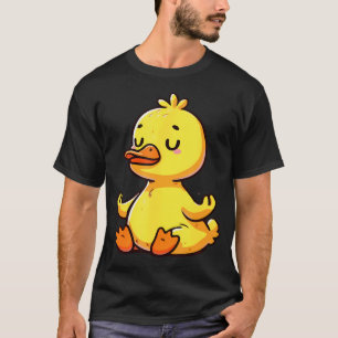 Meditatie Eend Yoga Houding Ontspannend Dier T-shirt